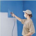 Industrial painting-Bellow pump Industrial painting-Bellow pump